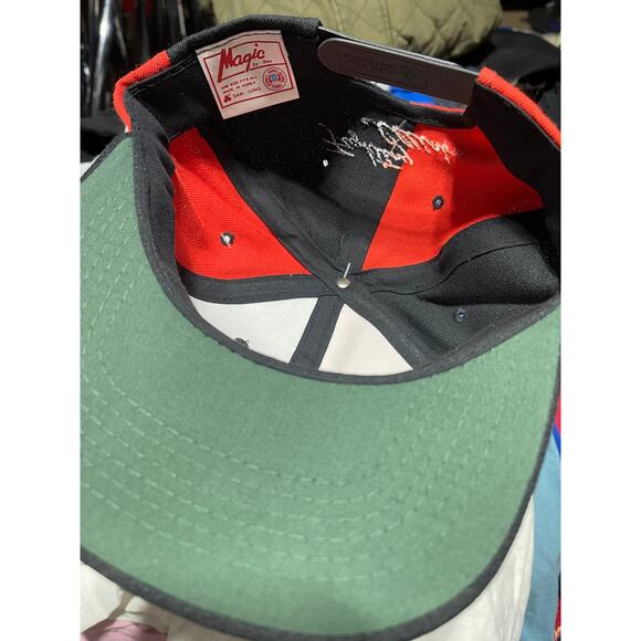 Vintage 90s Illinois Fighting Illini College Snapback Magic Sam jung NWT - Picture 6 of 6